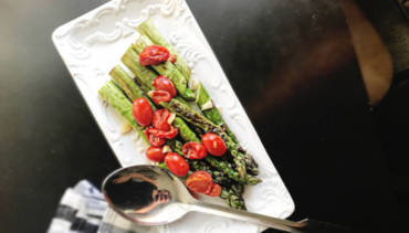 Roasted Asparagus and Tomatoes
